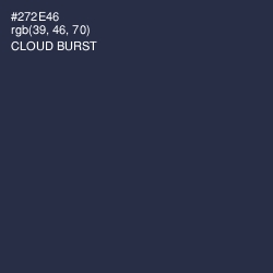 #272E46 - Cloud Burst Color Image